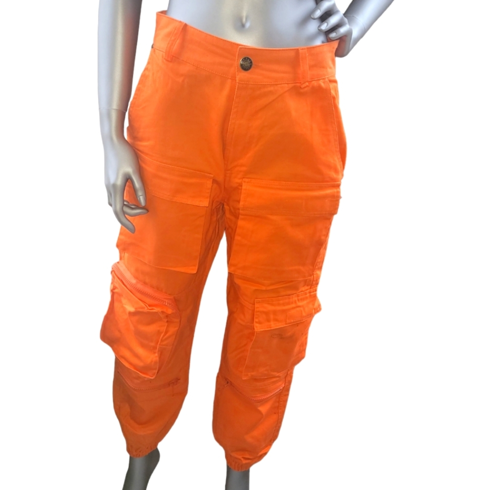Orange Dplus Studio Cargo Pant